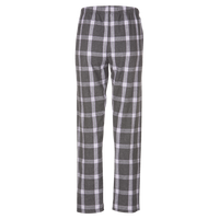 Boxercraft Women's Haley Flannel Pants, Charcoal Lavender Tomboy Plaid / Charcoal Lavender Tomboy Plaid / Charcoal Lavender Tomboy Plaid, Back view