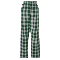 Boxercraft Women's Haley Flannel Pants, Green / Oxford Buffalo / Oxford Buffalo, Back view