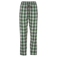 Boxercraft Women's Haley Flannel Pants, Green / Oxford Buffalo / Oxford Buffalo, Front view
