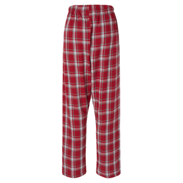 Boxercraft Women's Haley Flannel Pants, Heritage Garnet Plaid / Heritage Garnet Plaid / Heritage Garnet Plaid, Back view