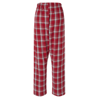 Boxercraft Women's Haley Flannel Pants, Heritage Garnet Plaid / Heritage Garnet Plaid / Heritage Garnet Plaid, Back view
