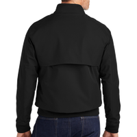 Brooks Brothers Bomber Jacket, Deep Black, Back view