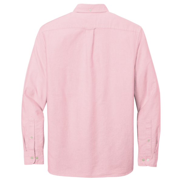 Brooks Brothers Casual Oxford Cloth Shirt, Soft Pink, Back view