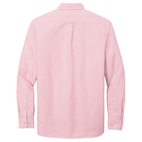 Brooks Brothers Casual Oxford Cloth Shirt, Soft Pink, Back view