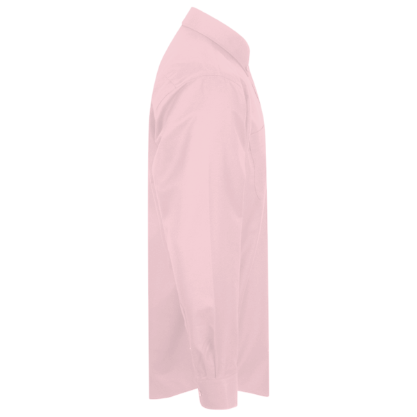Brooks Brothers Casual Oxford Cloth Shirt, Soft Pink, Right Sleeve view