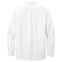 Brooks Brothers Casual Oxford Cloth Shirt, White, Back view