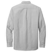 Brooks Brothers Casual Oxford Cloth Shirt, Windsor Grey, Back view
