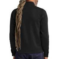 Brooks Brothers Double Knit Full Zip, Deep Black, Back view
