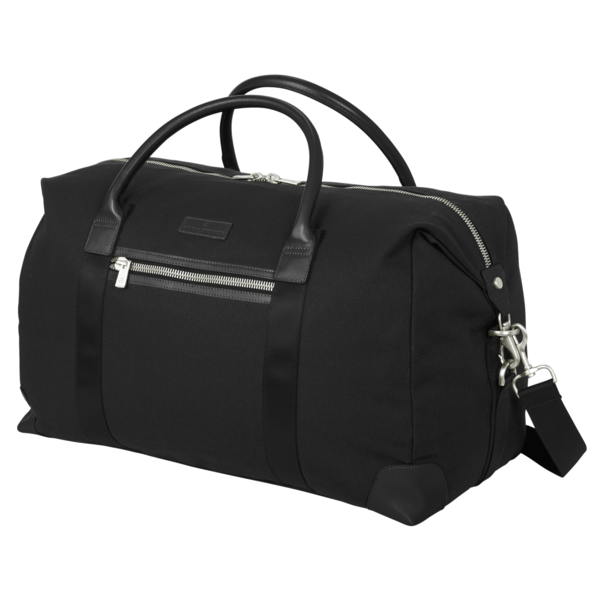 Brooks Brothers Wells Duffel, Black, Left Side view