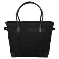 Brooks Brothers Wells Laptop Tote, Black, Back view