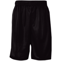 C2 Sport Men's Mesh 9" Shorts, Black, Front view