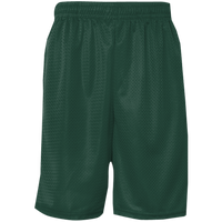C2 Sport Men's Mesh 9" Shorts, Forest, Front view