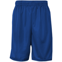 C2 Sport Men's Mesh 9" Shorts, Royal, Front view