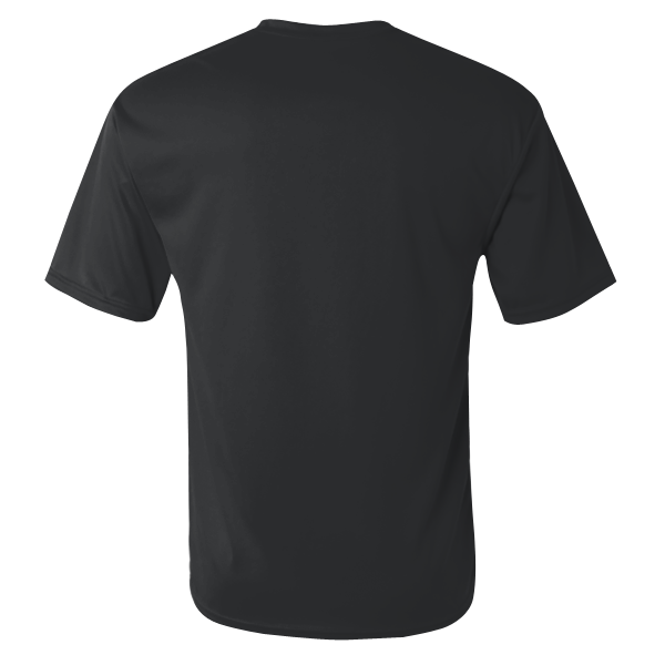 C2 Sport Performance T-Shirt, Black, Back view