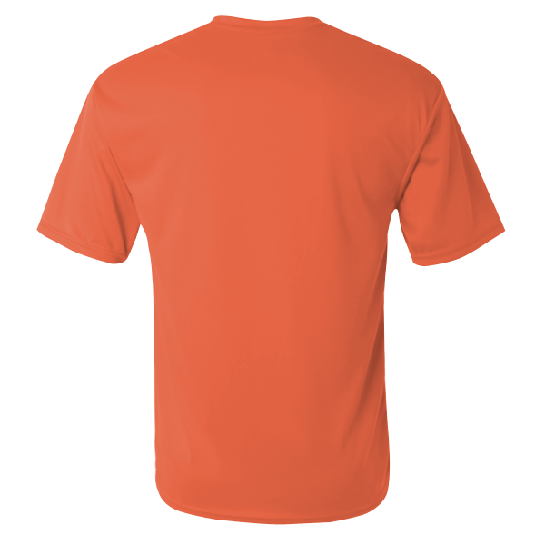 C2 Sport Performance T-Shirt, Burnt Orange, Back view