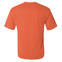C2 Sport Performance T-Shirt, Burnt Orange, Back view