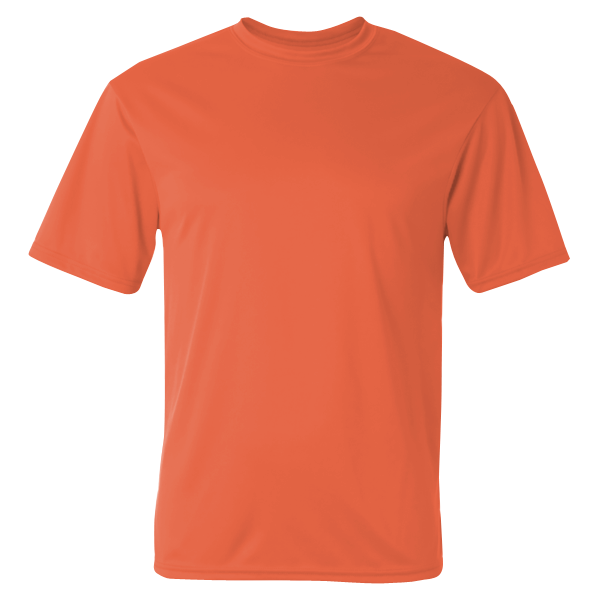 C2 Sport Performance T-Shirt, Burnt Orange, Front view