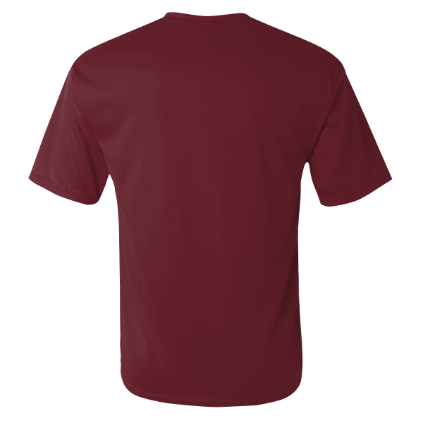 C2 Sport Performance T-Shirt, Cardinal, Back view