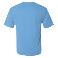 C2 Sport Performance T-Shirt, Columbia Blue, Back view