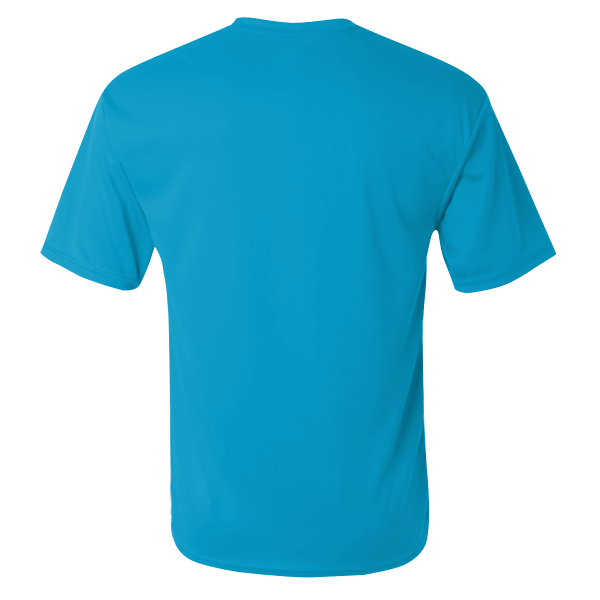 C2 Sport Performance T-Shirt, Electric Blue, Back view