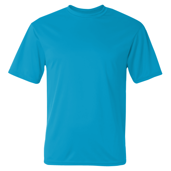 C2 Sport Performance T-Shirt, Electric Blue, Front view