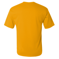 C2 Sport Performance T-Shirt, Gold, Back view