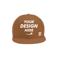 Carhartt Ashland Cap, Carhartt Brown, Front view, Mockup