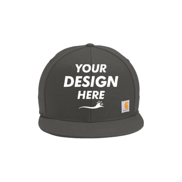 Carhartt Ashland Cap, Gravel, Front view, Mockup