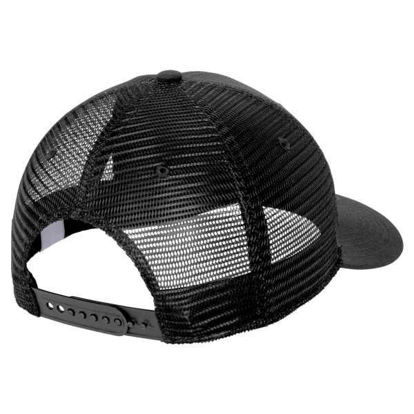 Carhartt Canvas Mesh Back Cap, Black, Back view