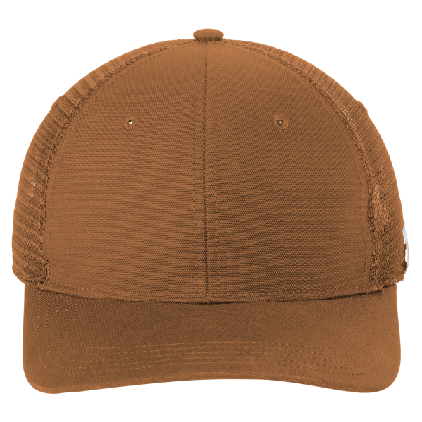 Carhartt Canvas Mesh Back Cap, Carhartt Brown, Front view
