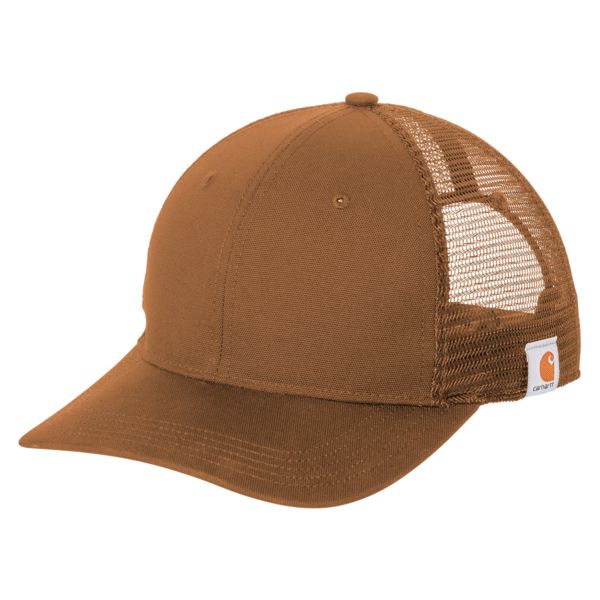 Carhartt Canvas Mesh Back Cap, Carhartt Brown, Left Side view