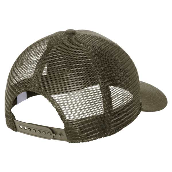 Carhartt Canvas Mesh Back Cap, Moss, Back view