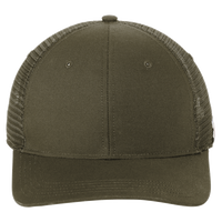 Carhartt Canvas Mesh Back Cap, Moss, Front view
