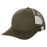 Carhartt Canvas Mesh Back Cap, Moss, Left Side view