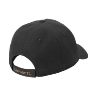 Carhartt Cotton Canvas Cap, Black, Back view