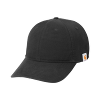 Carhartt Cotton Canvas Cap, Black, Left Side view