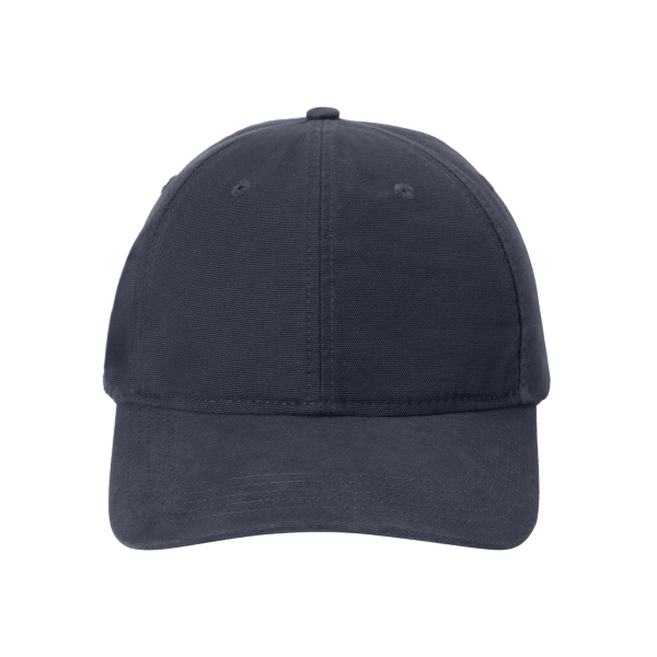 Carhartt Cotton Canvas Cap, Navy, Front view