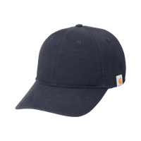 Carhartt Cotton Canvas Cap, Navy, Left Side view