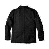 Carhartt Duck Traditional Coat, Black, Back view