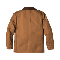 Carhartt Duck Traditional Coat, Carhartt Brown, Back view
