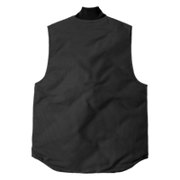Carhartt Duck Vest, Black, Back view