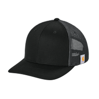 Carhartt Flexfit 110 ® Mesh Back Cap, Black / Asphalt Grey, Left Side view