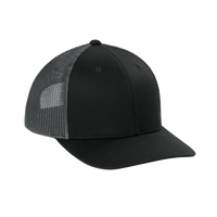 Carhartt Flexfit 110 ® Mesh Back Cap, Black / Asphalt Grey, Right Side view