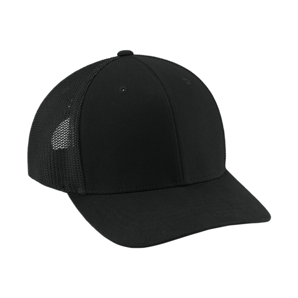 Carhartt Flexfit 110 ® Mesh Back Cap, Black / Black, Right Side view