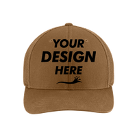 Carhartt Flexfit 110 ® Mesh Back Cap, Carhartt Brown / Carhartt Brown, Front view, Mockup