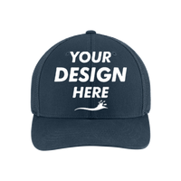 Carhartt Flexfit 110 ® Mesh Back Cap, Navy / Navy, Front view, Mockup