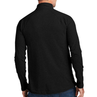 Carhartt Force ® 1/4 Zip Long Sleeve T Shirt, Black, Back view