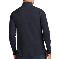 Carhartt Force ® 1/4 Zip Long Sleeve T Shirt, Navy, Back view