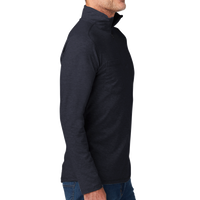 Carhartt Force ® 1/4 Zip Long Sleeve T Shirt, Navy, Right Sleeve view