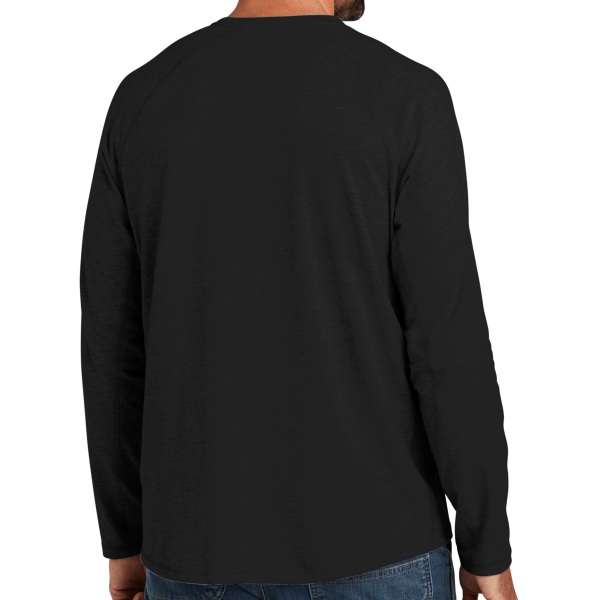 Carhartt Force ® Long Sleeve Pocket T Shirt, Black, Back view